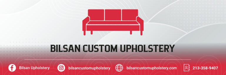 Bilsan Custom Upholstery - Official Company Banner